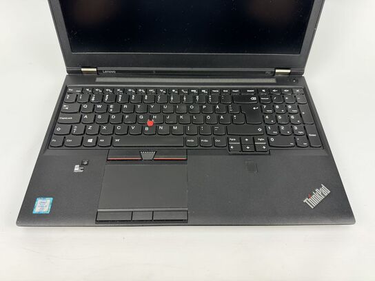 Lenovo ThinkPad P50 i7-6820HQ 15" - Uden lader