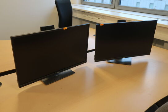 4 stk. monitorer 24" DELL P2417H