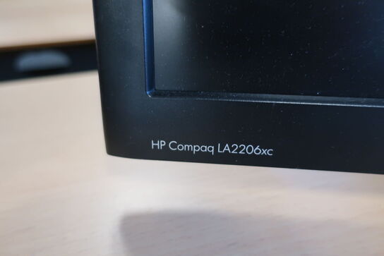 2 stk. computerskærme HP Compaq LA2206xc