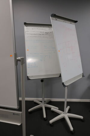 5 stk. whiteboards