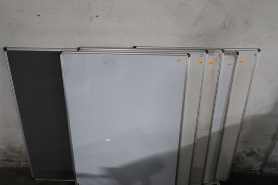 6 stk. whiteboards