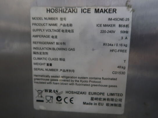 Ismaskine HOSHIZAKI