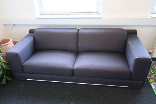 Sofa samt potteplanter