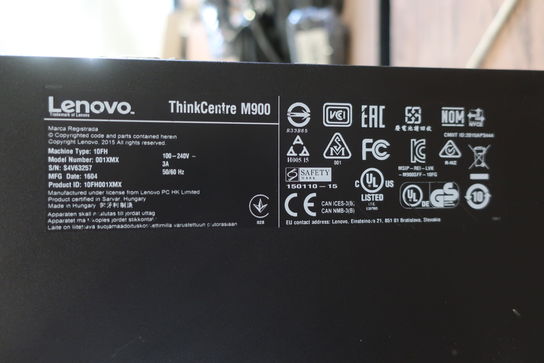 Stationær computer LENOVO ThinkCentre M900