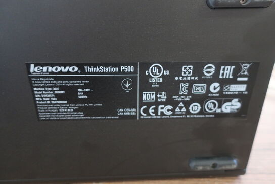 Stationær computer LENOVO ThinkStation P500