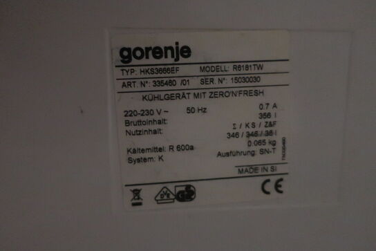 2 stk. køsleskabe GORENJE R6181TW