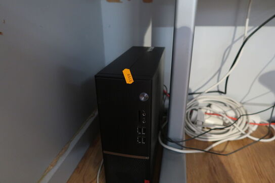 Computerskærm SAMSUNG S24E650, tastatur, mus, computer LENOVO