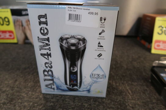 ALBA 104 Shaver Vandtæt