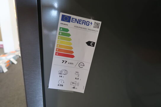 Grundig EGNUP4630DC Opvaskemaskine til indbygning