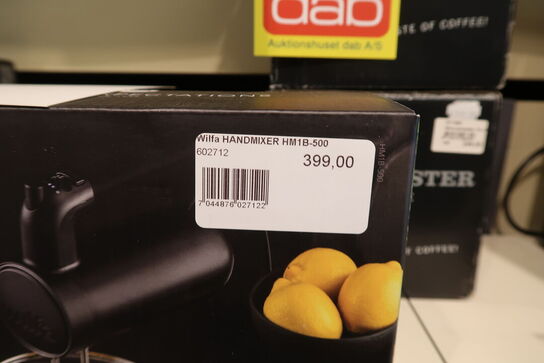 Wilfa Smooth Mix håndmikser sort 500 watt