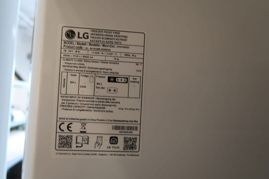 LG GFE61SWCSZ fritstående fryseskabe