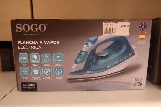 SOGO dampstrygejern 2000 watt