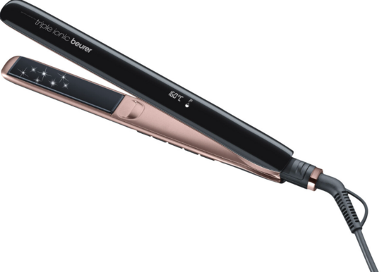 Beurer HS 80 glattejern sort/rosa 45 watt