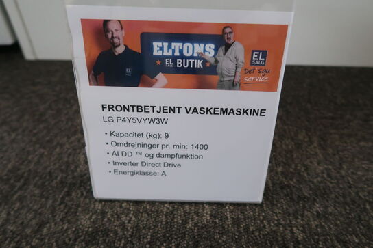 LG P4Y5VYW3W - Frontbetjent vaskemaskine