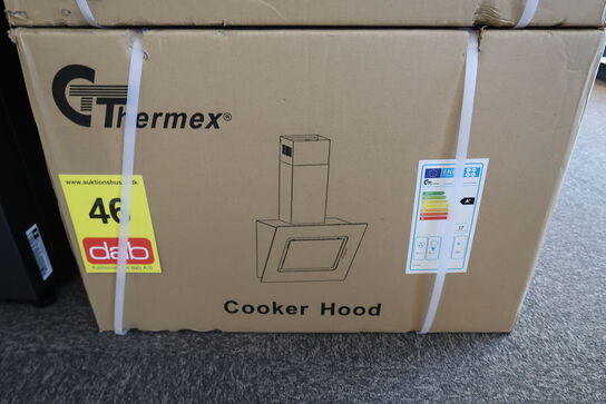Thermex Emhætte - 60 cm sort m/motor - Cambridge II