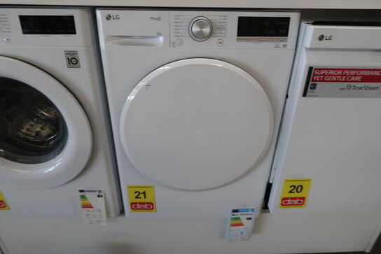 LG RH80V5AV0N – Kondenstørretumbler med varmepumpe