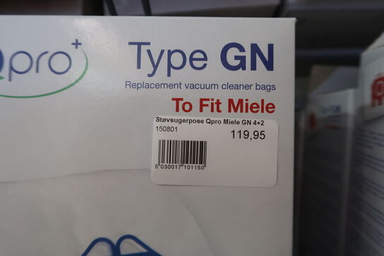 6 pk. Miele GN fleece pose (4 stk.) 