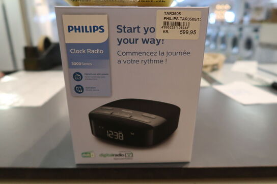 Philips TAR3505 - clock radio - DAB/DAB+/FM