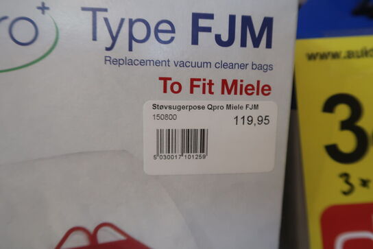 3 pk. Miele Qpro FJM pose (4 stk.) 
