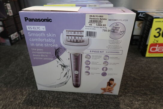 Panasonic ES-EL7C 60 pincetter Violet, Hvid
