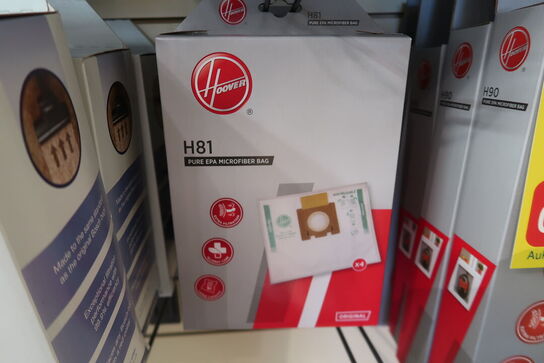 4 pk. Hoover H81 støvsugerpose H81