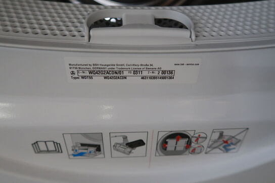 Siemens WQ42G2ACDN Kondenstørretumbler