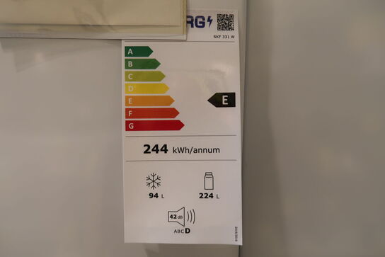 Scandomestic SKF 331 W - Fritstående køleskab