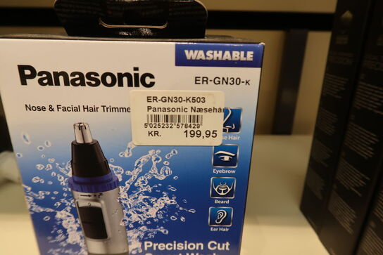 3 stk. Panasonic Næsehårstrimmer ER-GN30
