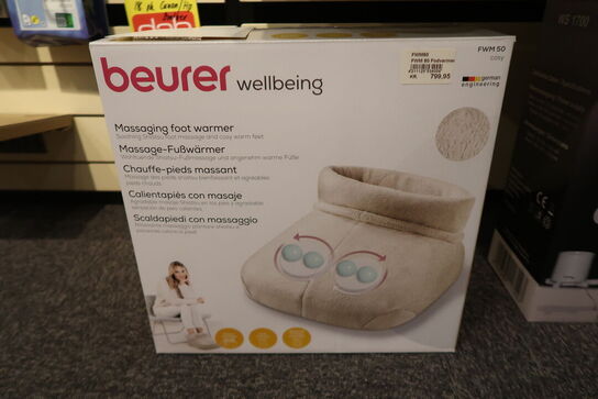 Beurer Luksus Fodvarmer med Shiatsu Massage