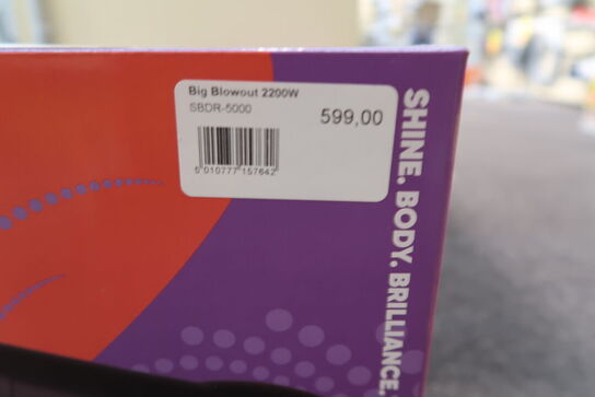 SBB Big Blowout hårtørrer, 2200W