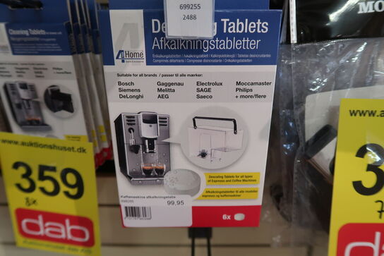 10 pk. Rensepiller til kaffemaskine