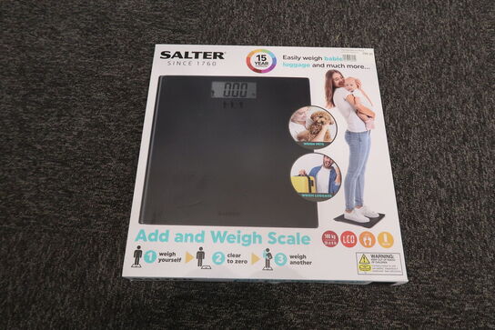 Salter Add & Weigh badevægt