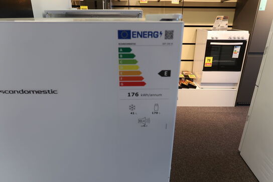 Scandomestic SKF 206 W fritstående køle-fryseskab 