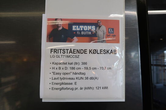 LG GLT71MCCSZ - Fritstående køleskab 