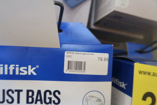 3 pk. Nilfisk støvsugerposer 
