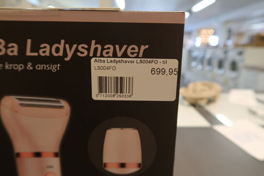 ALBA ladyshaver til krop og ansigt
