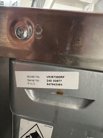 Keramisk induktionskomfur VOSS