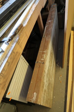 Div. Lister, mdf plade samt arbejdsbord