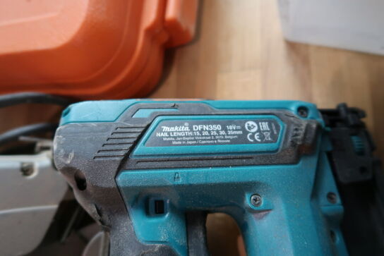3 stk. håndværktøj MAKITA RDF456, DFN350, 5704R