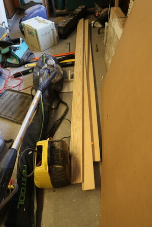Div. Lister, mdf plade samt arbejdsbord