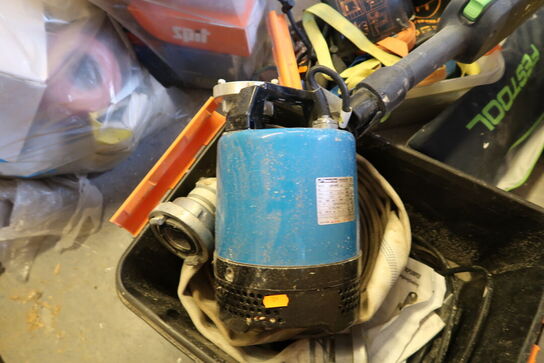 Dykpumpe TSURUMI PUMP LB-480 med slange