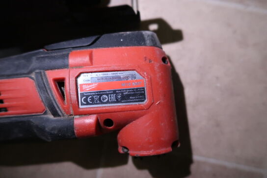 2 stk. akku håndværktøj MILWAUKEE M18 FBJS, M18 BMT med 2 stk. batterier