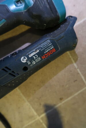 3 stk. akku håndværktøj MAKITA, BOSCH, METABO