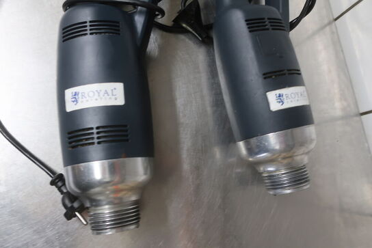 2 stk. stavblendere ROYAL CATERING RCSM-500-500P & RCSM-500-400
