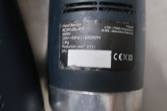 2 stk. stavblendere ROYAL CATERING RCSM-500-500P & RCSM-500-400