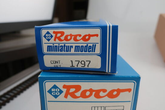 Div. Modelcontainere ROCO 40060, HERPA 7537, 7538 m.fl.