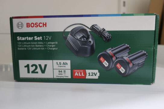 BOSCH 12volt Rundsav + Bosch Oplader 