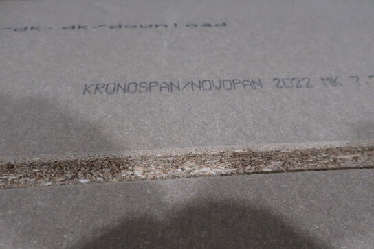 Novopan sporplader 25mm 