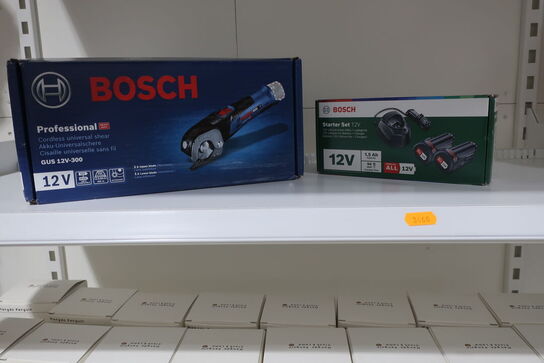 BOSCH 12volt Rundsav + Bosch Oplader 