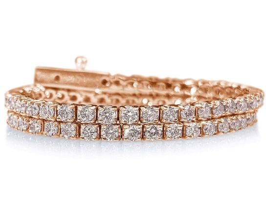 Pink Diamant tennisarmbånd 3,27 ct. (MOMSFRI)